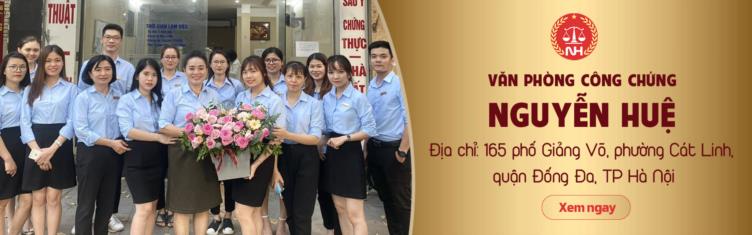Danh sách các văn phòng công chứng tại Hà Nội