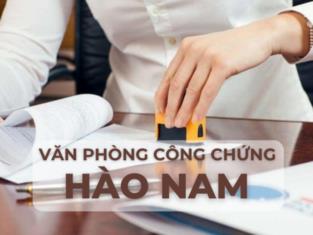 Văn phòng công chứng Hào Nam mới thành lập?