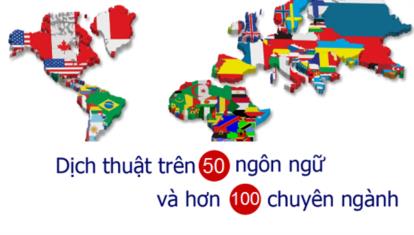 Dịch thuật đa ngôn ngữ lấy ngay tại Hà Nội
