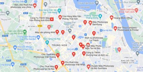 Danh sách các cửa hàng sửa máy photocopy uy tín tại Hà Nội