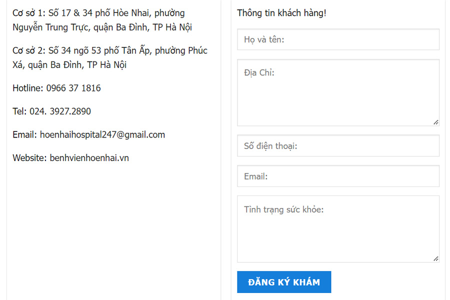 Bệnh viện Đa khoa Hòe Nhai