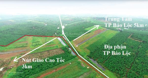 Đất nền thổ cư bằng phẳng view hồ hạ tầng ok đón đầu cao tốc Lý Thái Tổ, X. ĐamBri, TP. Bảo Lộc