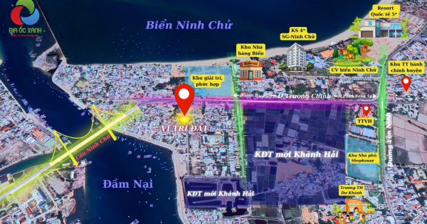 Đất biển Ninh Thuận - 490tr - Cách biển Ninh Chử 400m