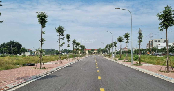 Cần bán nhanh lô đất làn 2 quốc lộ 1A dự án 4,6Ha Thị Trấn Lim, Tiên Du, Bắc Ninh. 91m2