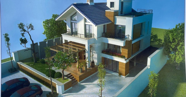 Do kinh tế khó khăn gia đình cần bán căn biệt thự thô 360 m2 khu đô thị Hà Phong