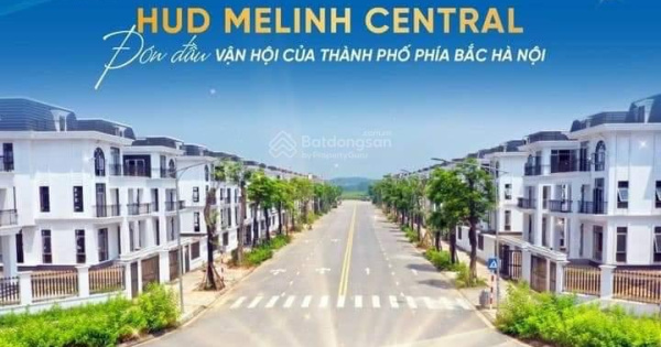 Trực tiếp CĐT sở hữu biệt thự liền kề Hud Mê Linh sát đường vành đai 4 giá chỉ từ 37tr/m2 đất + xây