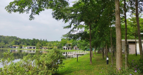 Bán lô góc Forest Villa view hồ Bách Thanh, nhìn đồi Kim Cương, vườn hồng, nội thất đẹp,140m, 2.7tỷ