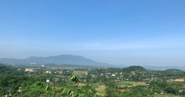 Lô đất view núi! Lưng tựa núi Ba Vì hướng nhìn sông Đà