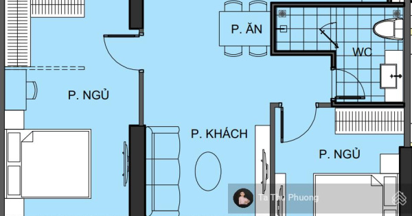 Duy nhất! Căn 2PN2WC + 2 ban công Đông Nam đẹp nhất tòa ZR2, tầng trung, CS dãn 3%/ đợt, HTLS 8 năm