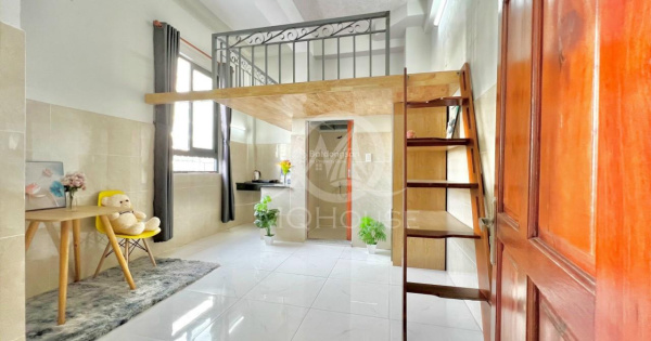 Duplex 28m2 cửa sổ lớn - khu Lữ Gia - full nội thất - gác cao - phòng mới