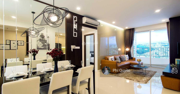 Cho thuê chung cư Sky Center - Tân Bình, DT: 80m2, 2PN, 2WC, giá: 14 triệu, LH: 0904715617 Quyền