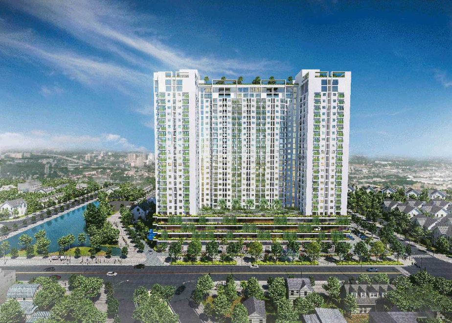 Phối cảnh tổng thể dự án Ecolife Riverside