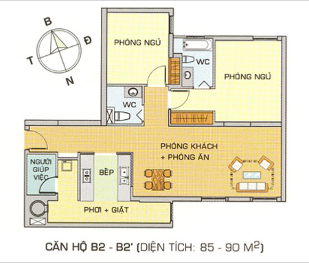 Thiết kế, mẫu nhà của Khu căn hộ cao cấp Lê Văn Lương (Hoàng Anh 1) | ảnh 2