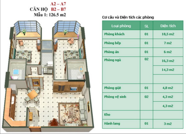 Thiết kế, mẫu nhà của Khu căn hộ Contrexim - Copac Square | ảnh 2