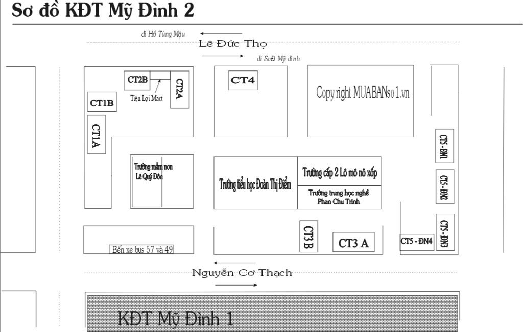 Vị trí của Khu đô thị Mỹ Đình II | ảnh 1