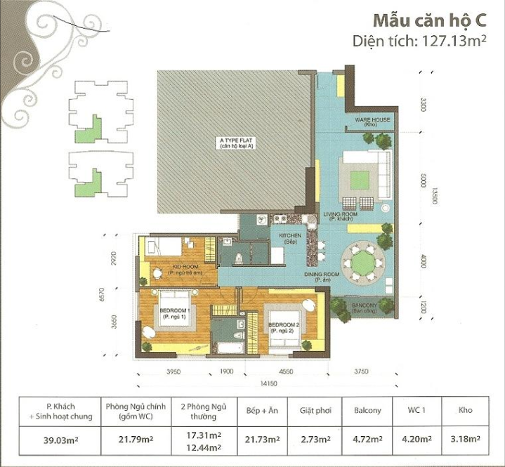 Thiết kế, mẫu nhà của Belleza Apartment | ảnh 3