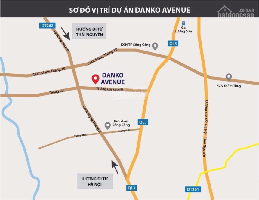 Vị trí dự án Danko Avenue