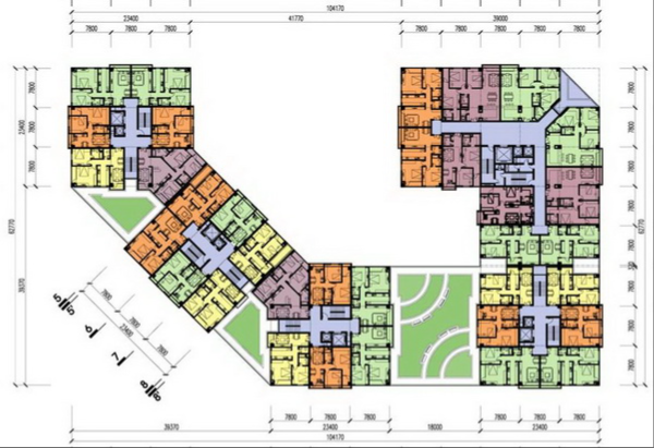 Thiết kế, mẫu nhà của Khu căn hộ Hà Đô Green View | ảnh 3