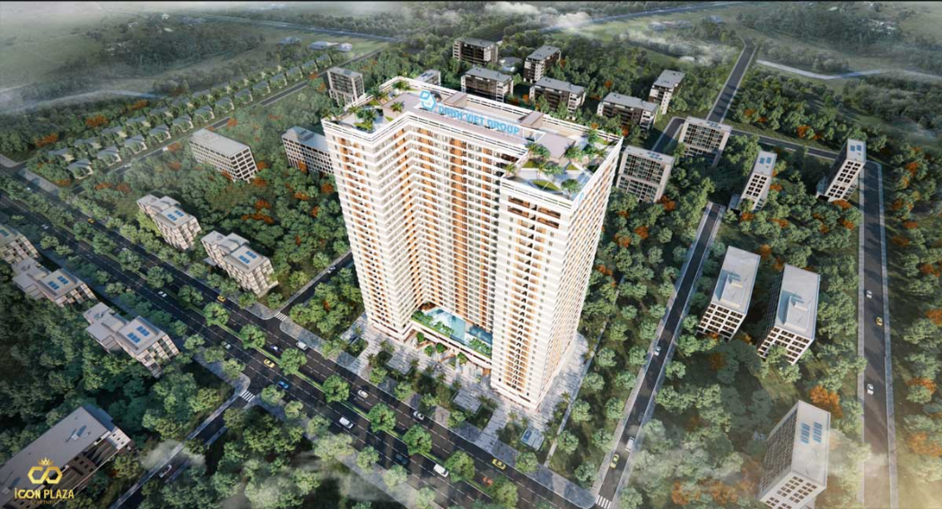 Phối cảnh tổng thể dự án Icon Plaza