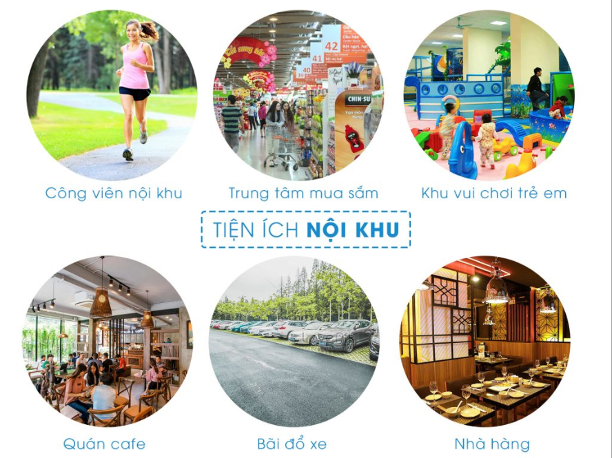 Hệ thống tiện ích nội khu dự án Khu đô thị An Phú