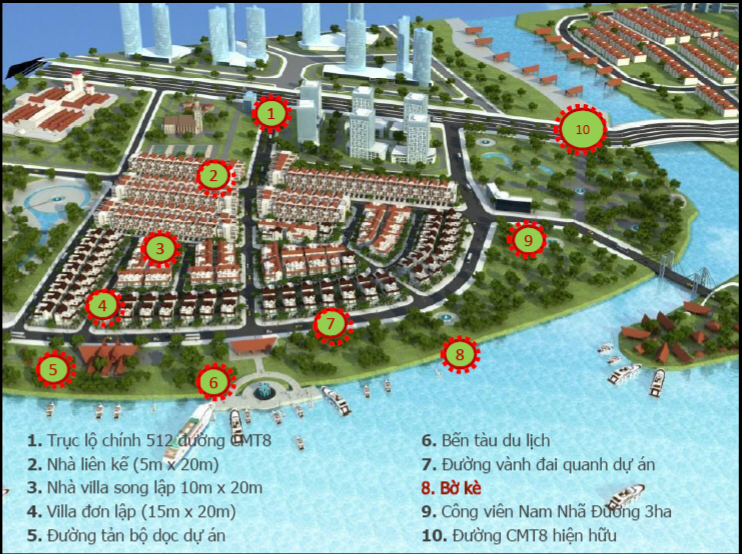 Tiện ích nội khu tại Khu đô thị An Bình Hồng Phát