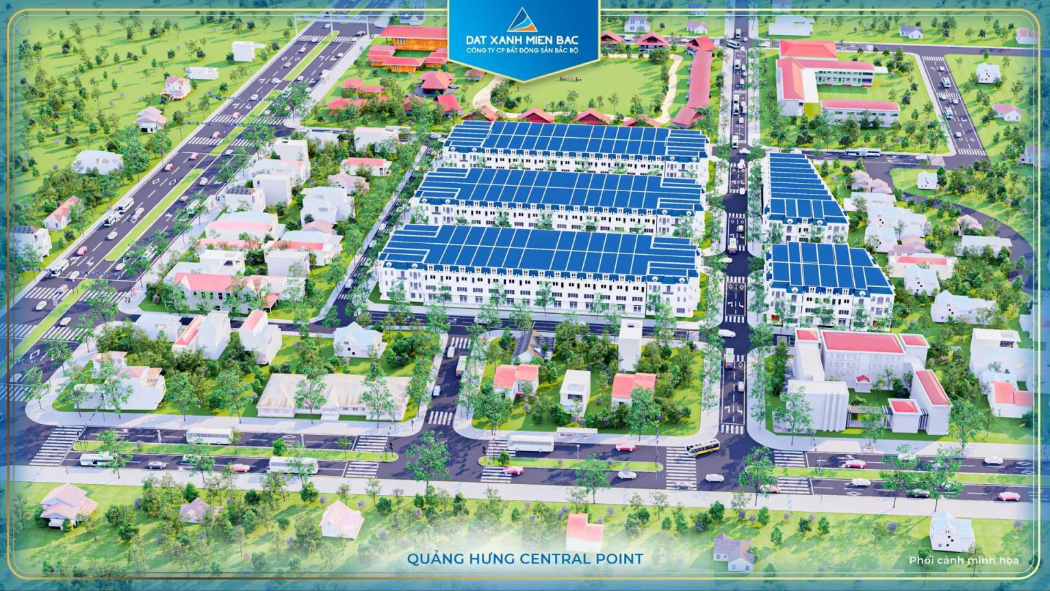 Phối cảnh dự án Quảng Hưng Center Point