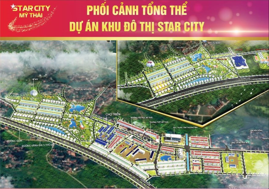 Vị trí dự án Khu đô thị Star City