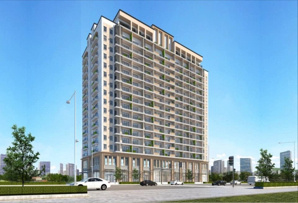 Phối cảnh tổng thể dự án Star Tower Thuận An