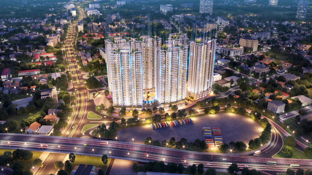 Phối cảnh tổng thể dự án Tecco Elite City