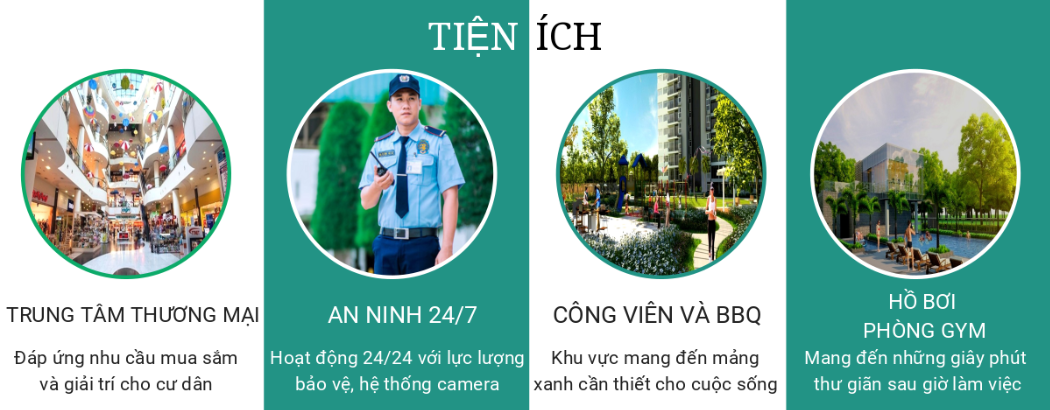 Tiện ích nội khu tại Khu nhà ở cao tầng Lê Phong