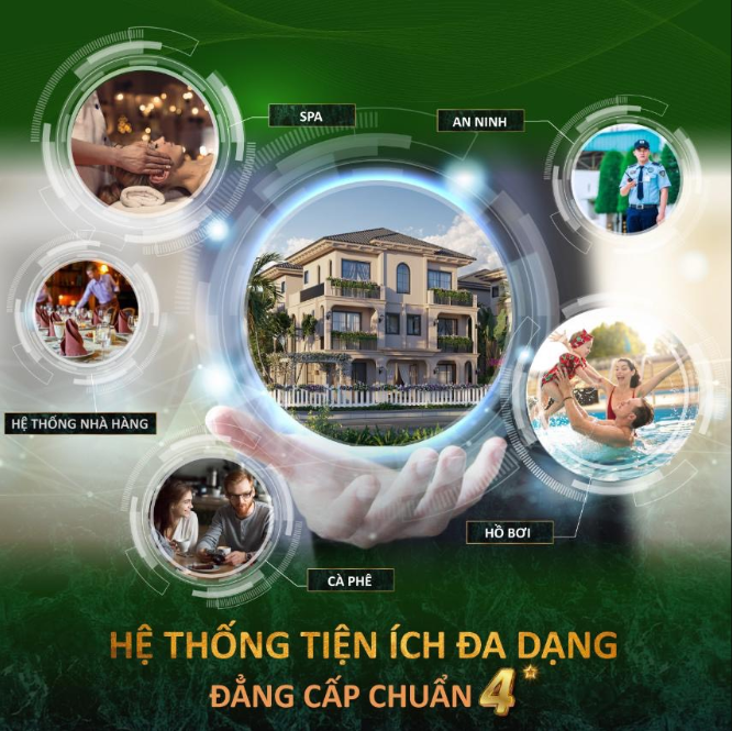 Hệ thống tiện ích nội khu tại The Residence Phú Quốc