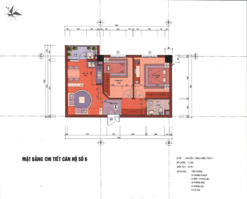 Thiết kế, mẫu nhà của Chung cư 72 Quan Nhân | ảnh 5