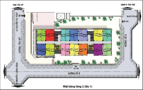 Hạ tầng, quy hoạch của Khu căn hộ Res III | ảnh 2