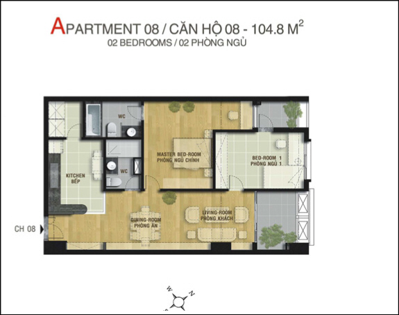 Thiết kế, mẫu nhà của MIPEC Towers | 1