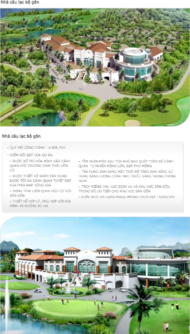 Hạ tầng, quy hoạch của Sông Giá Resort Complex | ảnh 3