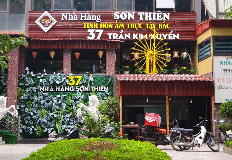 Thông tin địa chỉ của Nhà hàng Sơn Thiên, Hà Nội